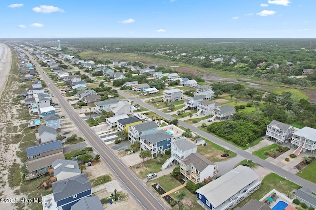 1116 E Beach Dr, Oak Island, NC 28465 - aerial perspective of suburban area