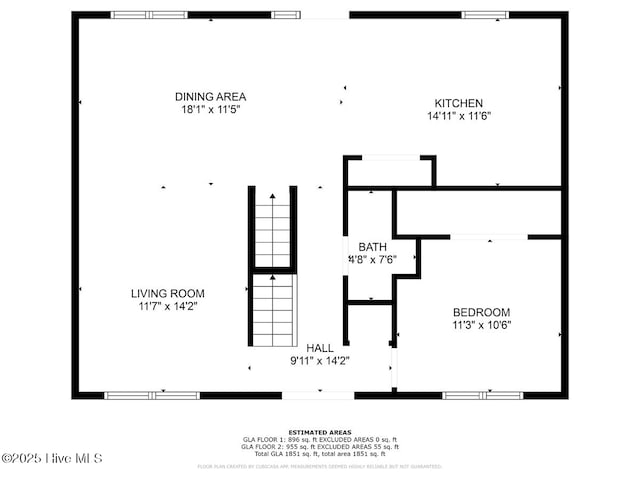 1116 E Beach Dr, Oak Island, NC 28465 - floor plan / room layout
