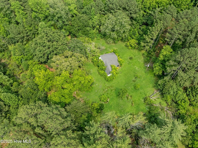 109 Country Club Dr, Rockingham, NC 28379 - aerial view of a heavily wooded area