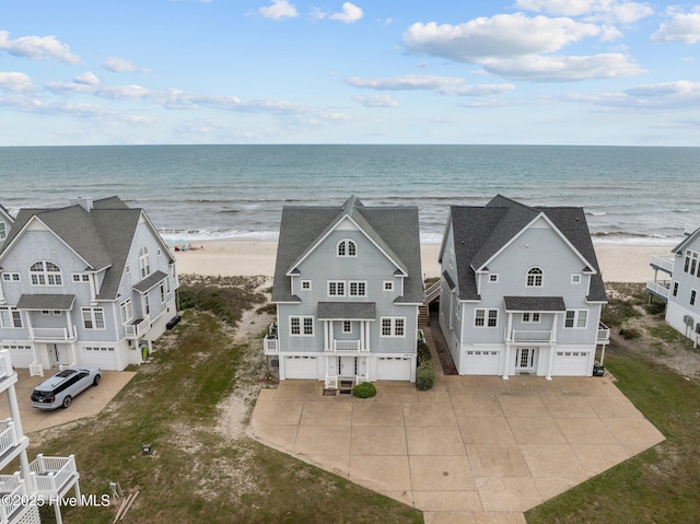 4248 Island Dr, North Topsail Beach, NC 28460 - view from above of property with expansive beach
