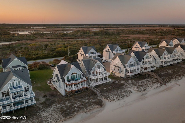 4248 Island Dr, North Topsail Beach, NC 28460 - aerial perspective of suburban area