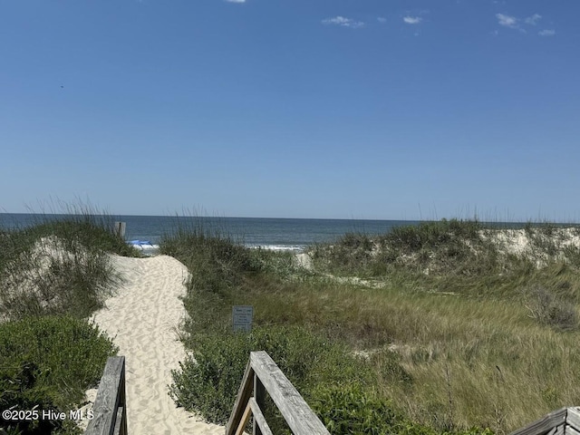 302 Mcglamery St, Oak Island, NC 28465 - water view featuring local beach