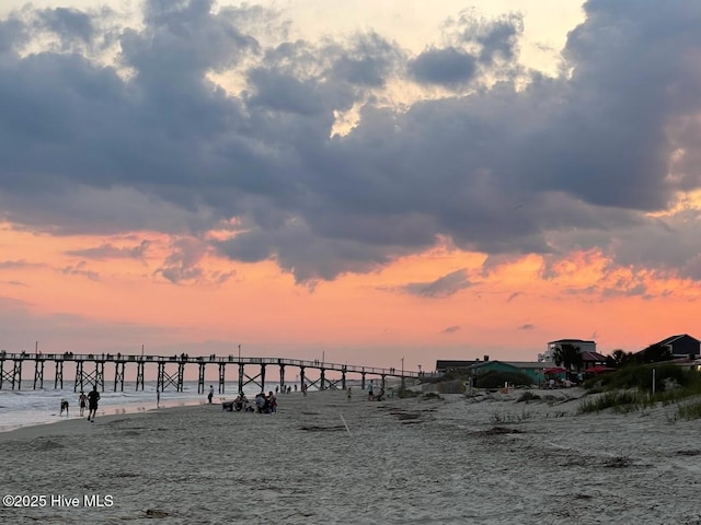302 Mcglamery St, Oak Island, NC 28465 - water view featuring local beach