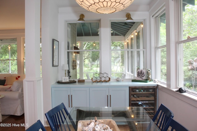 19 Sabal Palm Trl, Bald Head Island, NC 28461 - dining area featuring plenty of natural light