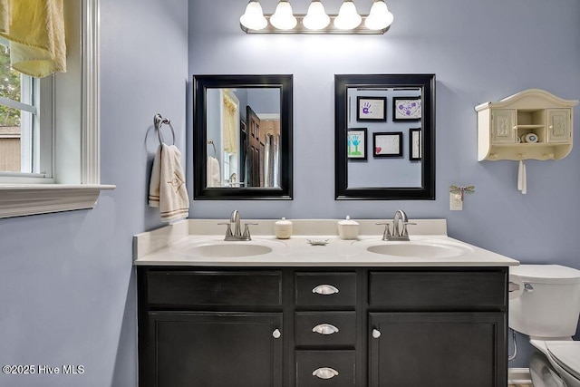 235 Chambers St, Winnabow, NC 28479 - full bathroom with toilet and double vanity