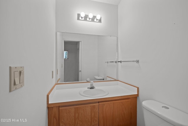 304 Lord Granville Dr, Morehead City, NC 28557 - bathroom with toilet and vanity