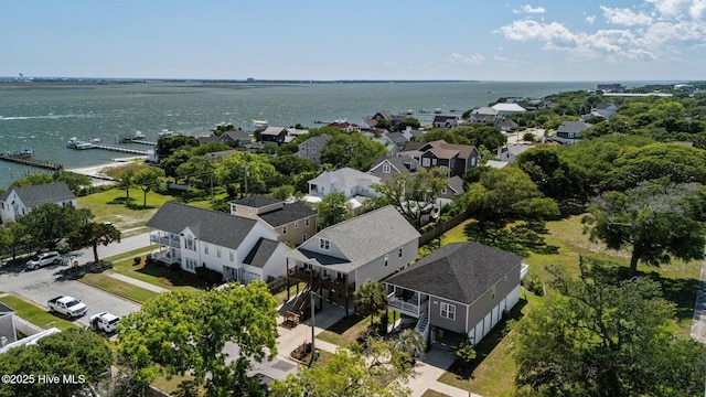 104 S 30th St, Morehead City, NC 28557 - aerial view of residential area featuring a nearby body of water
