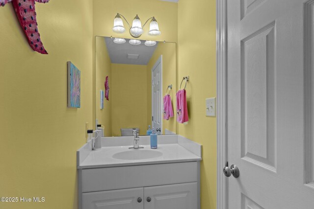 2414 Ocean Dr, Emerald Isle, NC 28594 - bathroom with vanity