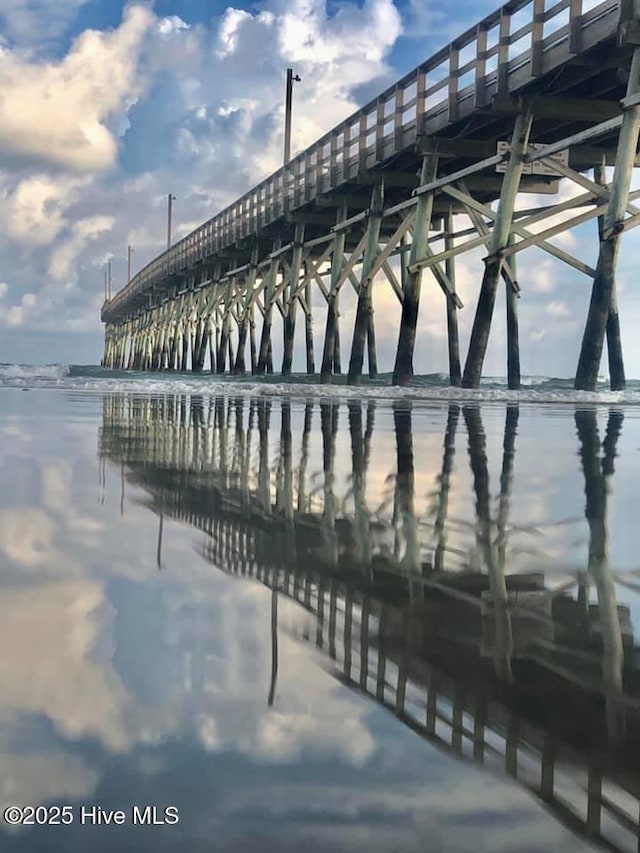 7000 Sevilleen Dr SW, Ocean Isle Beach, NC 28469 - view of property's community featuring a pier and a water view
