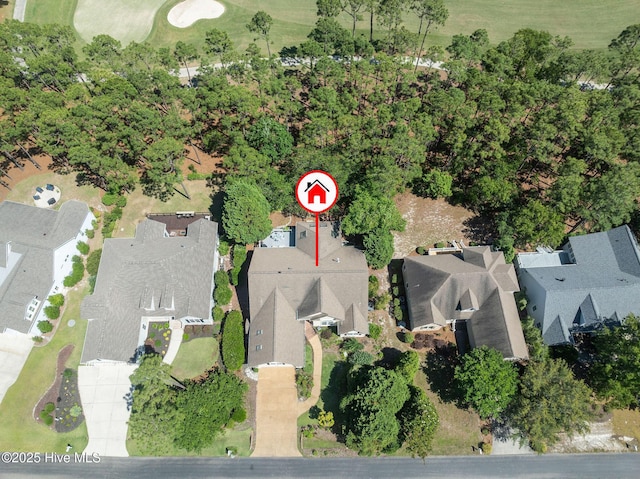 3193 Wexford Way, Southport, NC 28461 - aerial overview of property's location with nearby suburban area