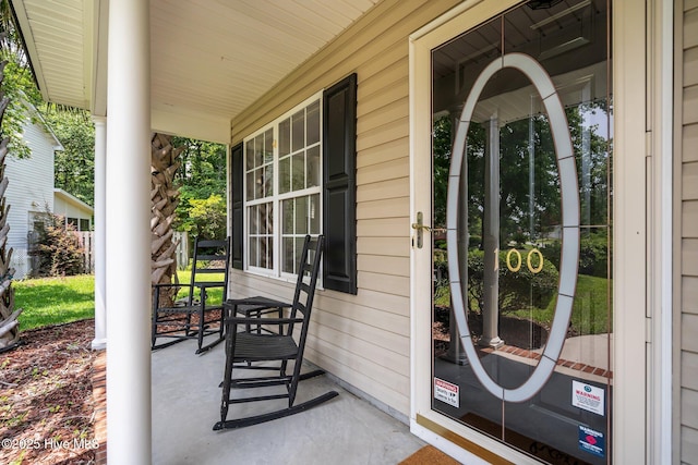 100 Hedingham Ct, Wilmington, NC 28412 - property entrance with covered porch
