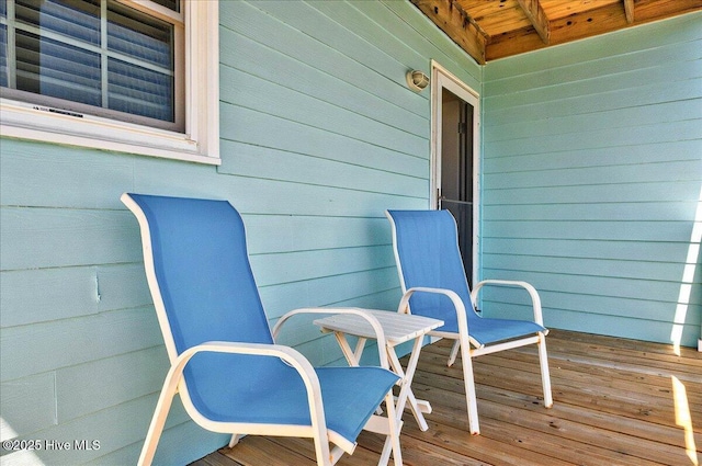 256 Brunswick Ave W Unit A, Holden Beach, NC 28462 - view of wooden deck