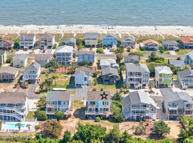 256 Brunswick Ave W Unit A, Holden Beach, NC 28462 - aerial view of residential area with extended coastline