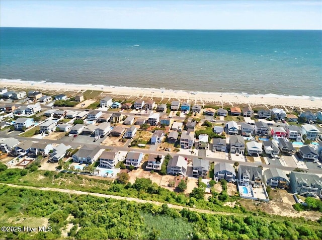 256 Brunswick Ave W Unit A, Holden Beach, NC 28462 - view of property location with waterfront with a beach and nearby suburban area