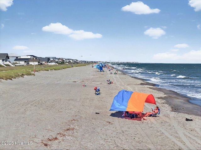 256 Brunswick Ave W Unit A, Holden Beach, NC 28462 - water view with nearby beach