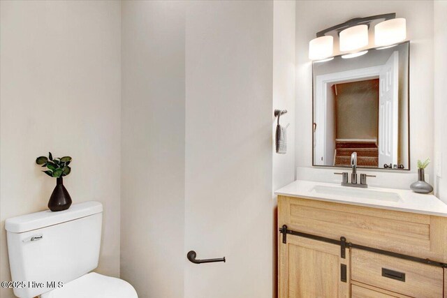 103 Sawgrass Pl, Goldsboro, NC 27534 - bathroom with toilet and vanity