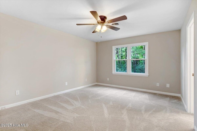 103 Sawgrass Pl, Goldsboro, NC 27534 - carpeted empty room featuring a ceiling fan and baseboards