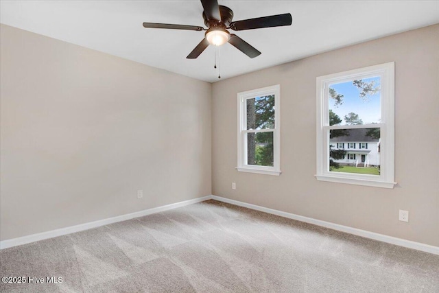 103 Sawgrass Pl, Goldsboro, NC 27534 - empty room with carpet flooring and ceiling fan