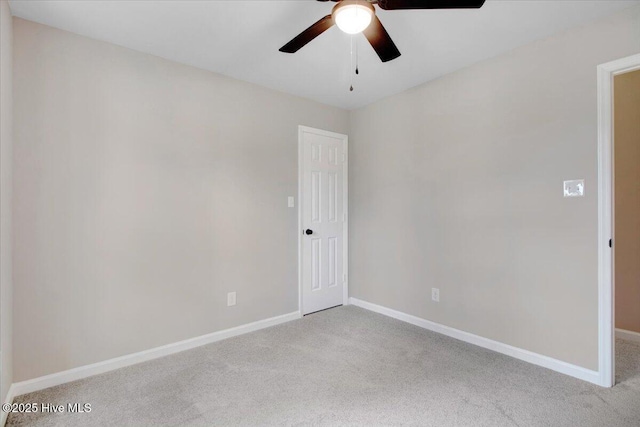 103 Sawgrass Pl, Goldsboro, NC 27534 - empty room with carpet floors and a ceiling fan