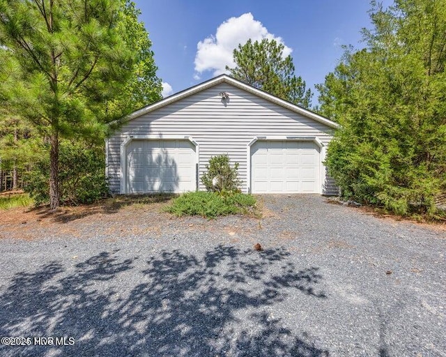 549 Lucas Rd, West End, NC 27376 - view of detached garage