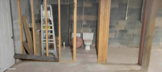 549 Lucas Rd, West End, NC 27376 - view of unfinished basement