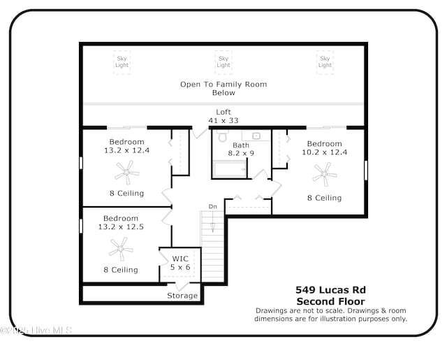 549 Lucas Rd, West End, NC 27376 - property floor plan