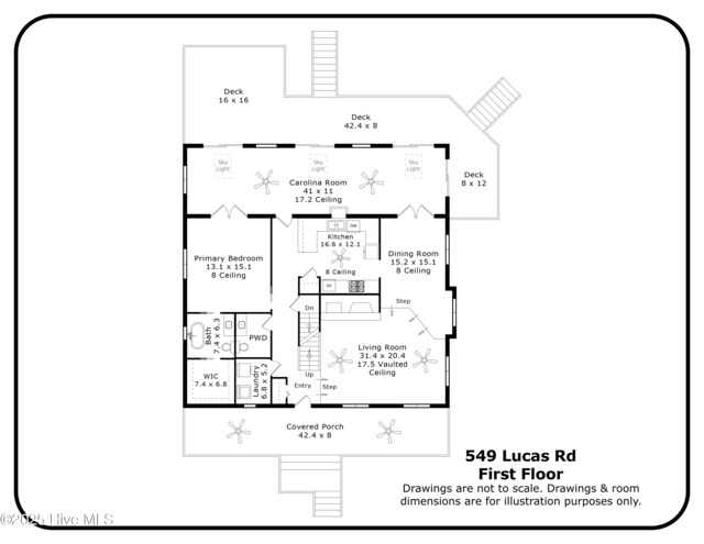 549 Lucas Rd, West End, NC 27376 - room layout