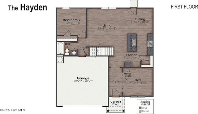 159 Legare St Lot 250, Wilmington, NC 28411 - property floor plan