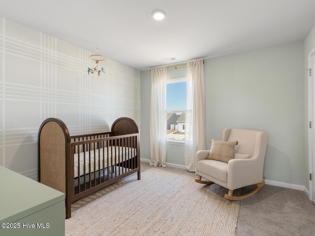 159 Legare St Lot 250, Wilmington, NC 28411 - carpeted bedroom with baseboards and a nursery area