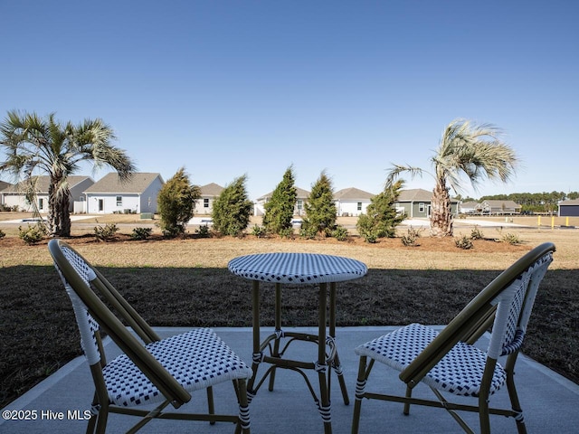 159 Legare St Lot 250, Wilmington, NC 28411 - view of patio featuring a residential view