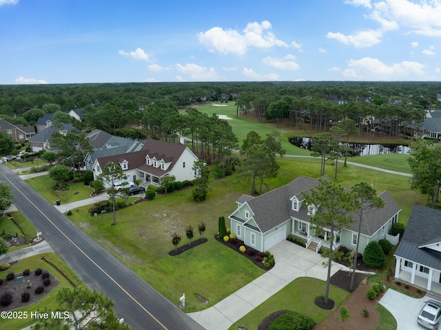 3059 Irwin Dr SE, Southport, NC 28461 - aerial perspective of suburban area with a nearby body of water and a golf course