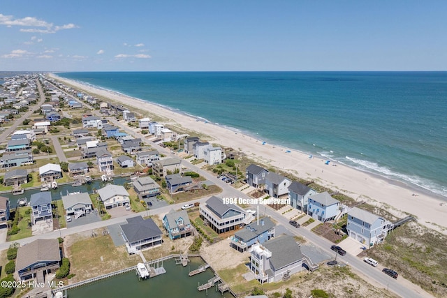 1904 Ocean Blvd, Topsail Beach, NC 28445 - view of property location featuring unending shoreline