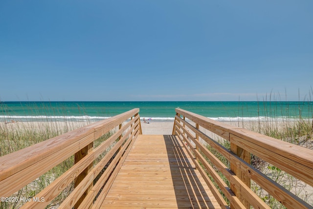 1904 Ocean Blvd, Topsail Beach, NC 28445 - view of community with view of water and beach
