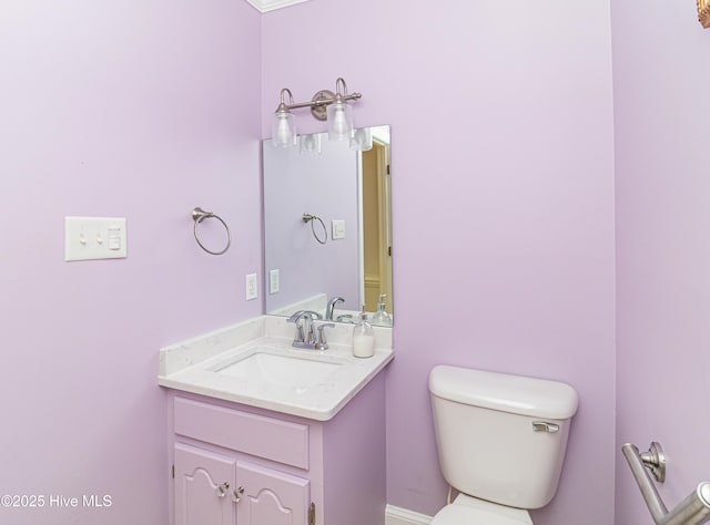 102 Plantation Rd, Goldsboro, NC 27530 - bathroom featuring toilet and vanity