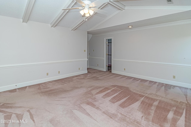 102 Plantation Rd, Goldsboro, NC 27530 - empty room with carpet floors, ceiling fan, and baseboards
