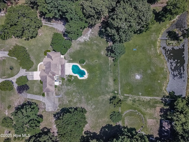 102 Plantation Rd, Goldsboro, NC 27530 - aerial view of property's location featuring a pool