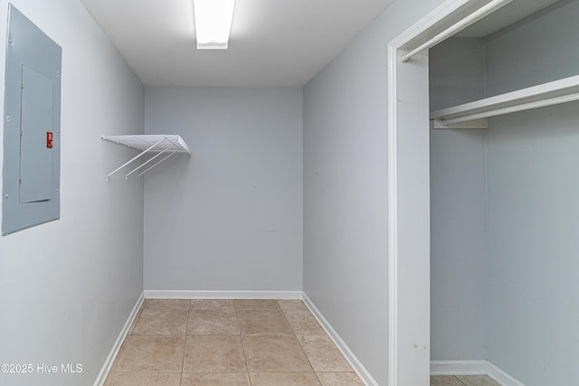 102 Plantation Rd, Goldsboro, NC 27530 - spacious closet with electric panel and tile patterned flooring