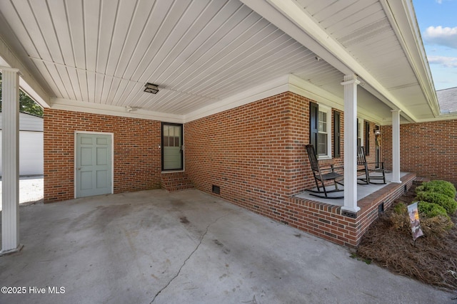 5137 Carr, Grifton, NC 28530 - covered porch with an attached carport and entry steps