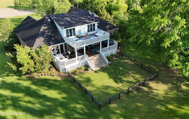 141 N River Rd, Plymouth, NC 27962 - view from above of property
