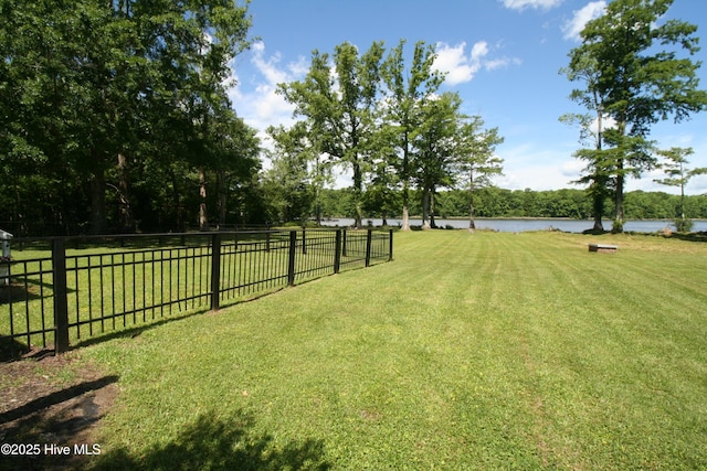 141 N River Rd, Plymouth, NC 27962 - view of yard with a water view