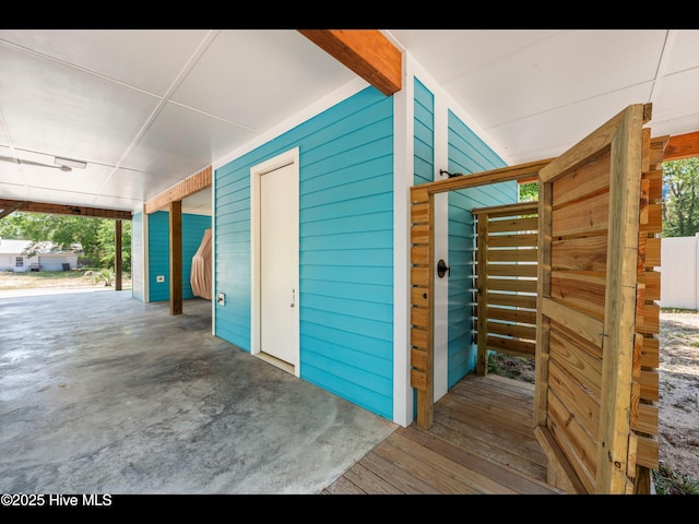 119 NE 27th St, Oak Island, NC 28465 - view of garage