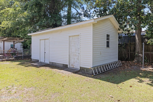 1606 Palm St, Goldsboro, NC 27530 - view of outbuilding