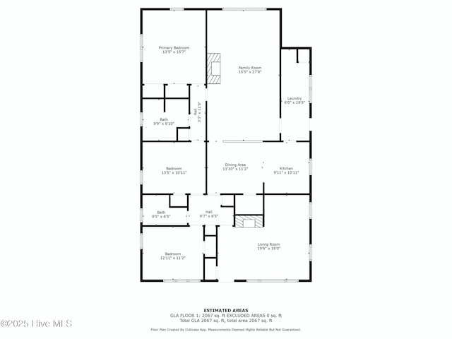 1606 Palm St, Goldsboro, NC 27530 - home floor plan