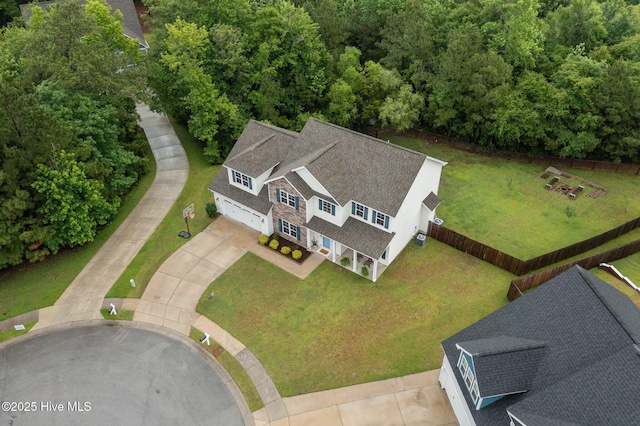 608 Creek Ct, Swansboro, NC 28584 - aerial view of property and surrounding area