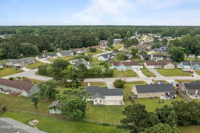 329 Buckhead Rd, Hubert, NC 28539 - aerial overview of property's location with nearby suburban area