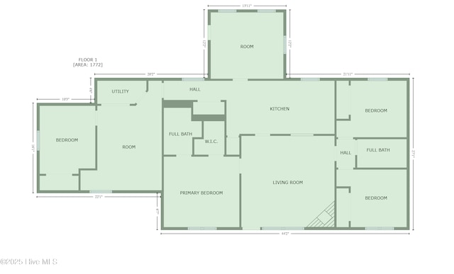 329 Buckhead Rd, Hubert, NC 28539 - property floor plan