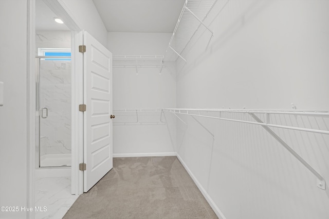 6437 Twinspur Ct SW, Ocean Isle Beach, NC 28469 - walk in closet featuring marble look tiles