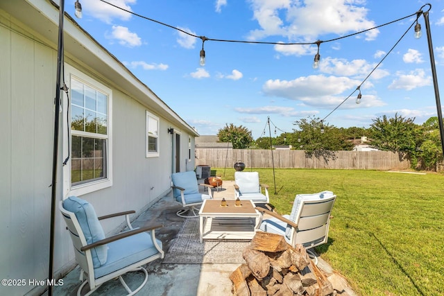 425 Dion Dr, Hubert, NC 28539 - view of patio with central AC