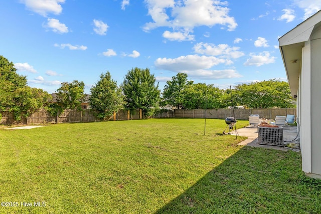 425 Dion Dr, Hubert, NC 28539 - view of yard featuring a patio