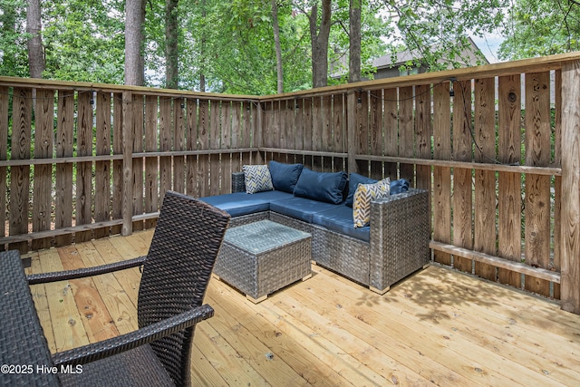 923 Persimmon Pl, Winterville, NC 28590 - wooden terrace featuring outdoor lounge area